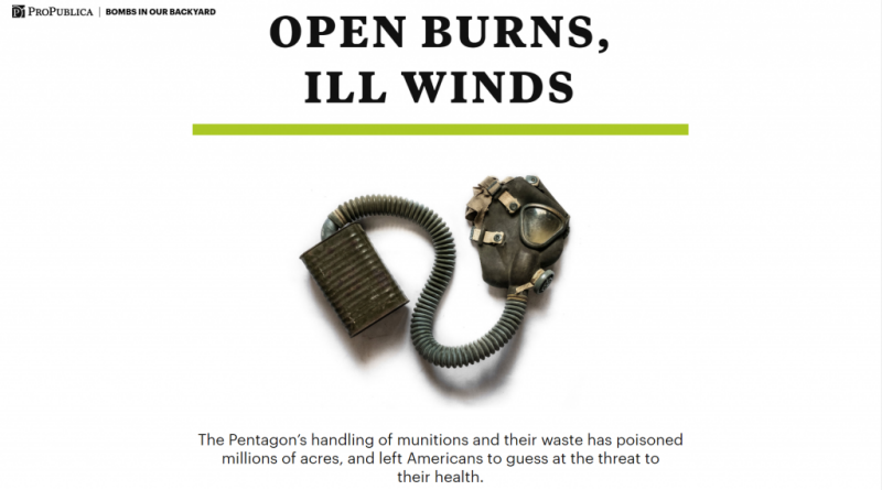 Open Burns, Ill Winds publication