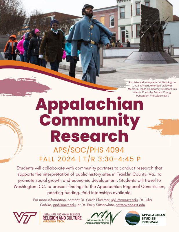 2021 Appalachian Community Research Class Lecture